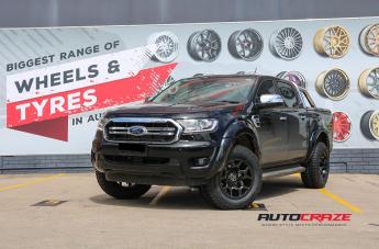 FORD RANGER OVERLAND MATTE BLACK